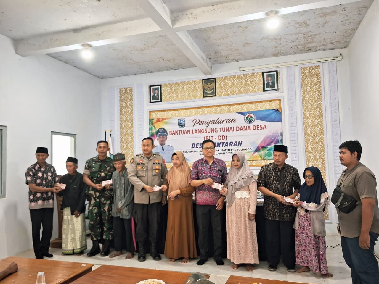 Penyaluran Bantuan Langsung Tunai Dana Desa Bantaran